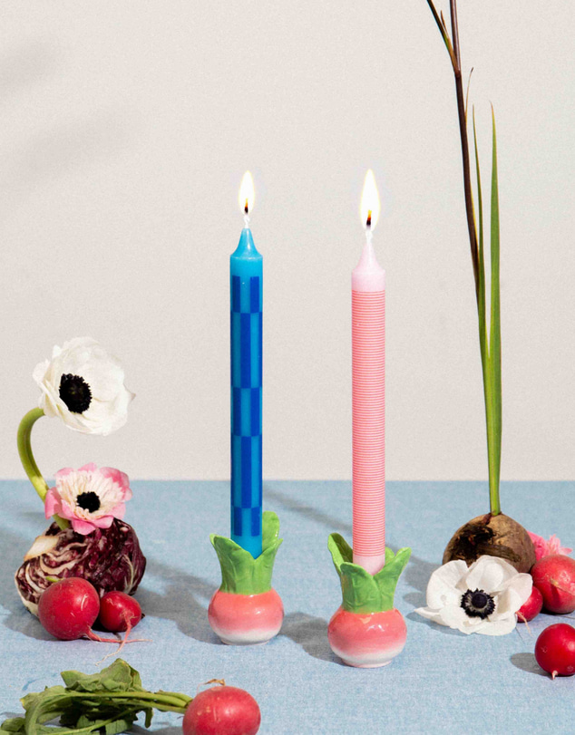 DOIY - Radish Candle Holder