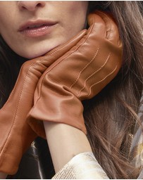 DENTS - Cashmere Lined Touchscreen Leather Gloves