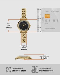 Fossil - Carlie Gold Analogue Watch