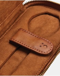 Wolf - WOLF Brogue Double Watch Zip Pouch