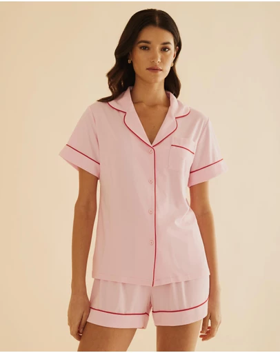 Atmos&Here - Evie Short Jersey PJ Set