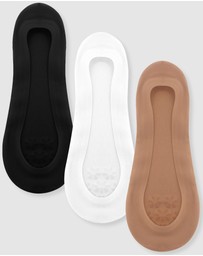 B Free Intimate Apparel - Naked Look Sockettes - 3 Pack
