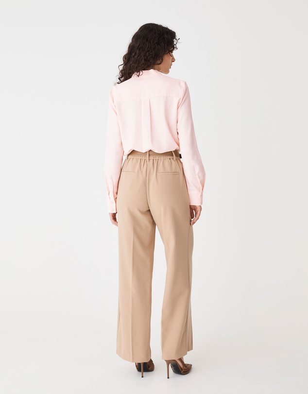 Forcast - Claudia Pleat Neck Blouse