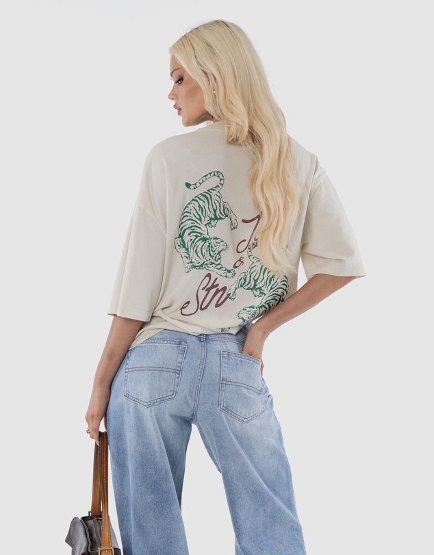 JGR & STN - Tiger Oversized Tee