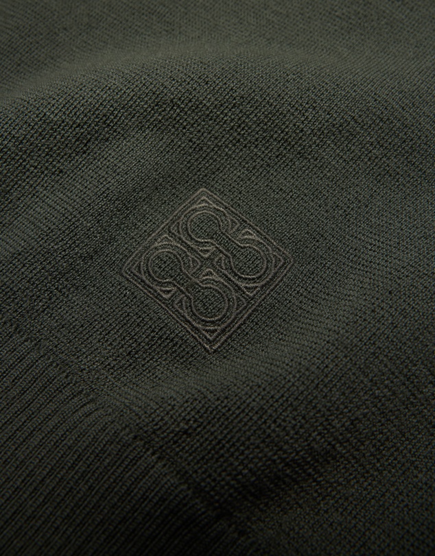 Calibre - Crew Neck Merino Sweater Pine Green