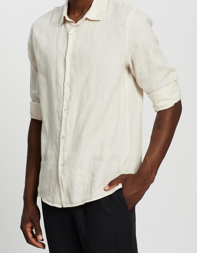 Assembly Label - Casual Long Sleeve Shirt