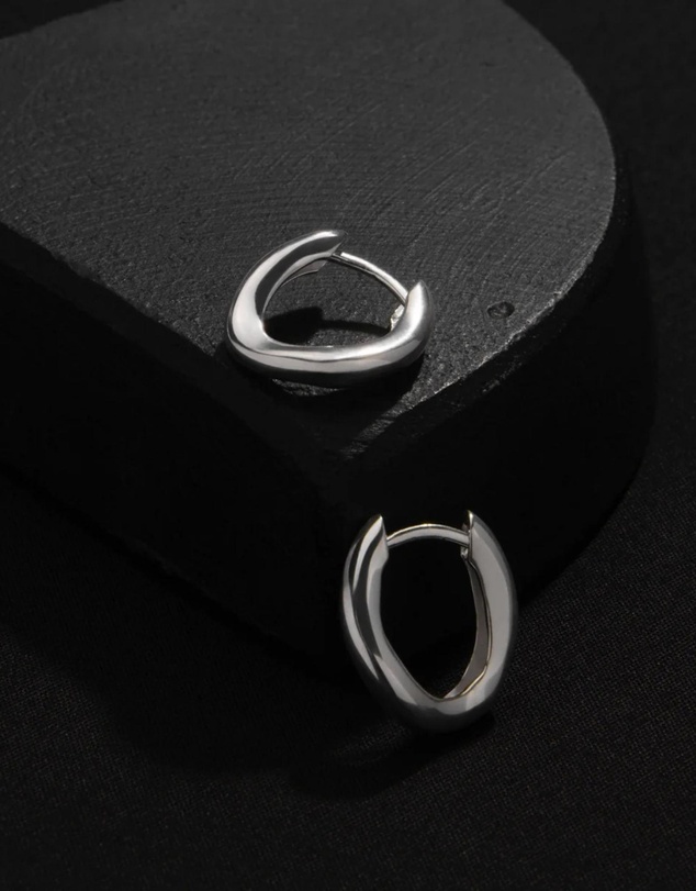 Najo - Balm Silver Earring