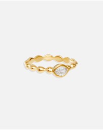 By Charlotte - Gold Lucky Eye Ring