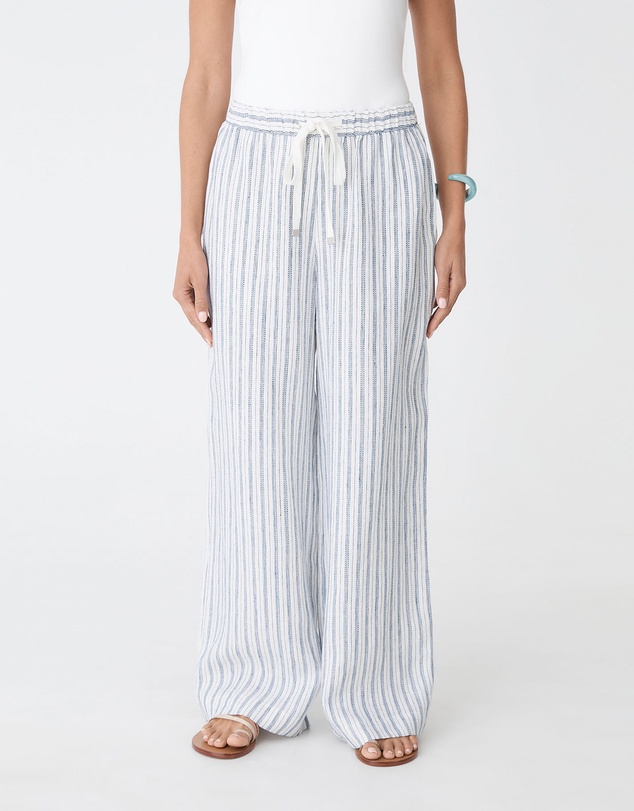 Forcast - Milos Wide Leg Linen Pants