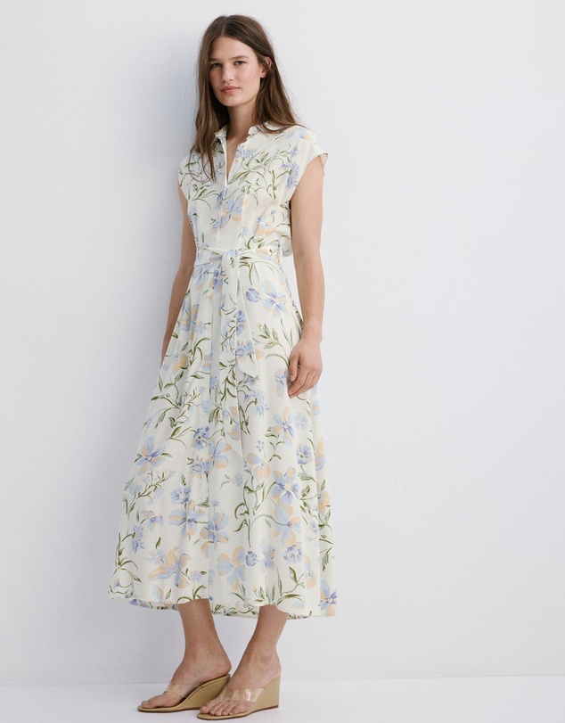 M.N.G - Flowy Flower Printed Dress