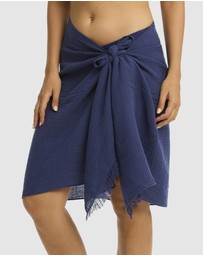 Sea Level Australia - Sunset Frayed Sarong