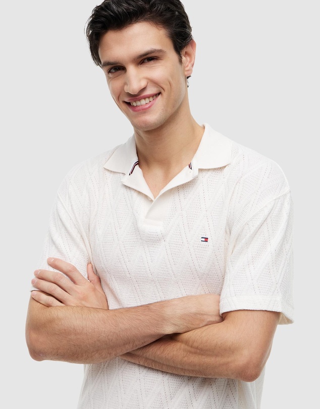 Tommy Hilfiger - Classic Fit Jacquard Polo Shirt