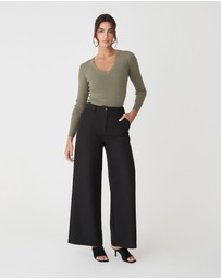 Forcast - Vicky V-Neck Knit