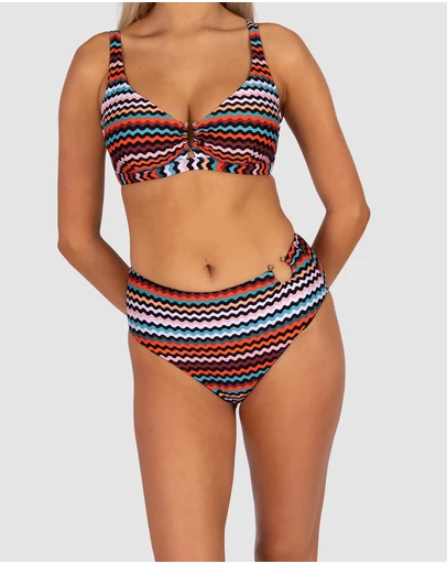 Baku Swimwear - La Mer High Waist Bikini Bottom