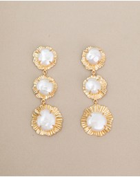 Meshca - Stardust Trio Earrings