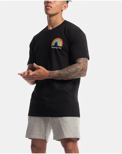 Vacancy Co - Hand-drawn Rainbow Tee