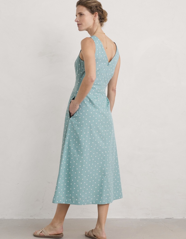 Seasalt - Seasalt Cornwall Green Sky Beyond Dress
