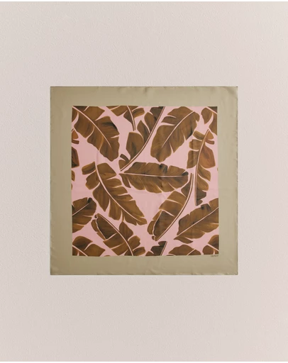Trenery - Solara Silk Scarf in Primrose