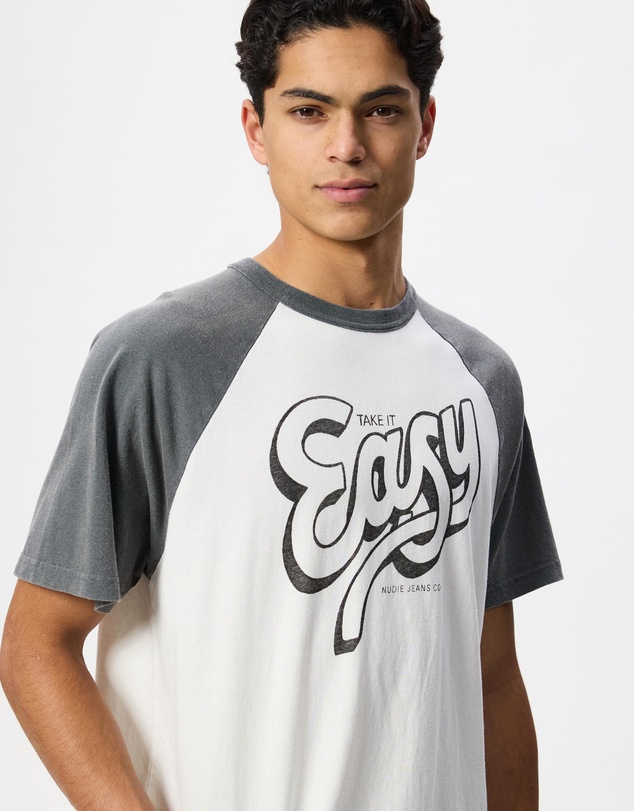 Nudie Jeans - Roy Take It Easy Raglan T-Shirt