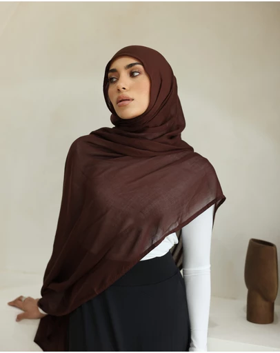 Mod Squad - Double Stitch Hijab- Bordeaux