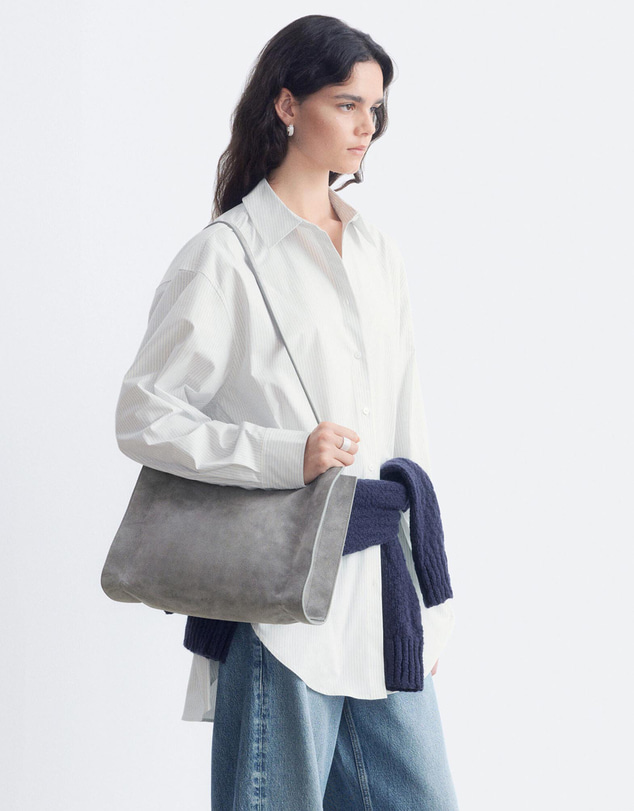 & Other Stories - Rounded-Hem Oversized Shirt
