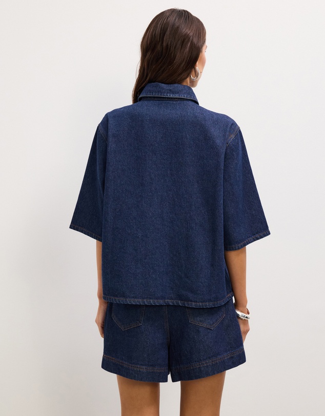 The Fated - Asha Soft Denim Shirt
