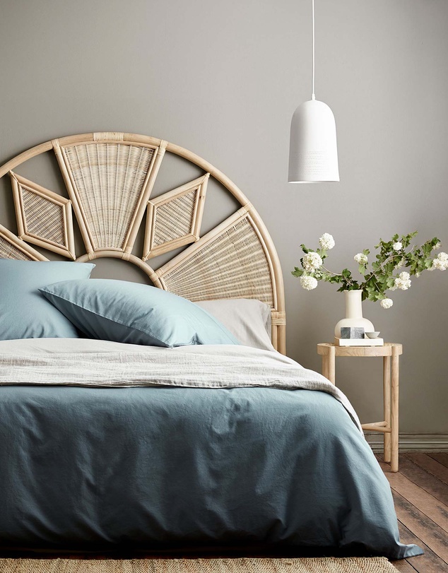 Aura Home - Linen Fringe Throw