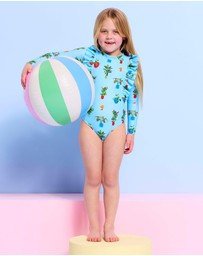 Seafolly - Playa Bonita Frill Paddlesuit - Kids