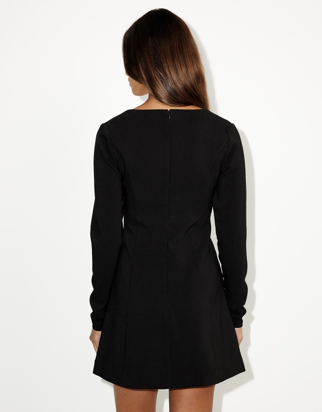 Dazie - Suits Me Tailored Long Sleeve Mini Dress