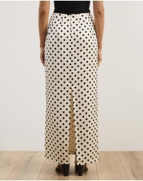 Atmos&Here - Lowen Satin Maxi Skirt