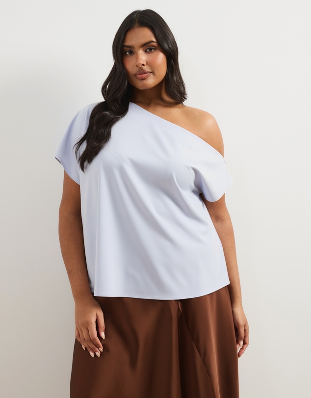 Atmos&Here Curvy - Willow Off Shoulder Top