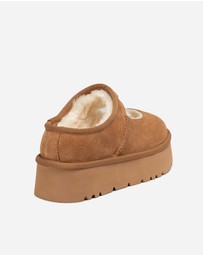 Ozwear Connection Uggs - Ugg Mary Jane Emb Logo Platform