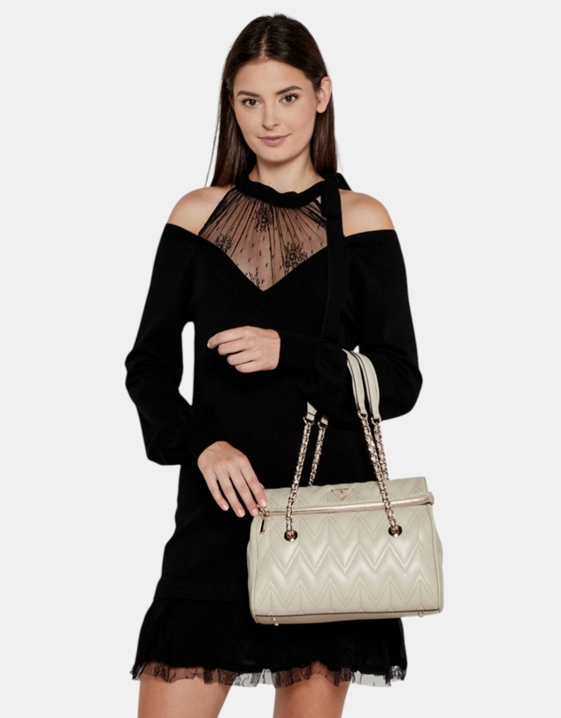 GUESS - Eda 3 Compartment Satchel Bag