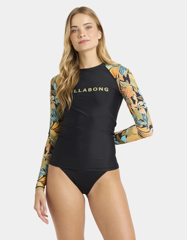 Billabong - Womens Des Tropiques Long Sleeve Rash Vest