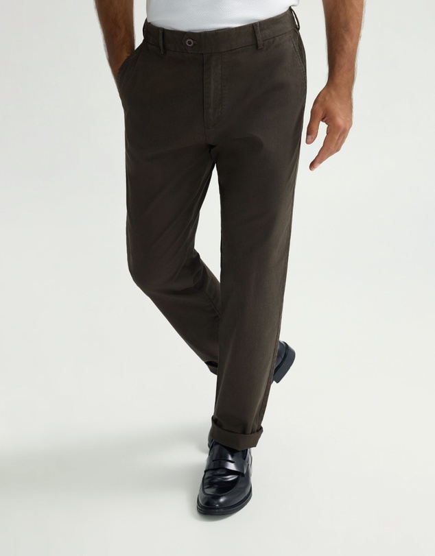 Oxford - Relaxed Fit Stretch Cotton Chino