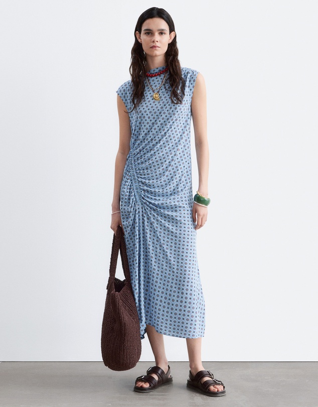 & Other Stories - Boat-Neck Midi Dress