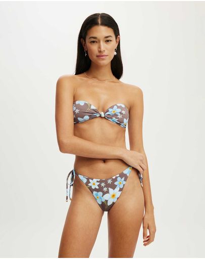 BOHO TROPICAL FLORAL TAUPE