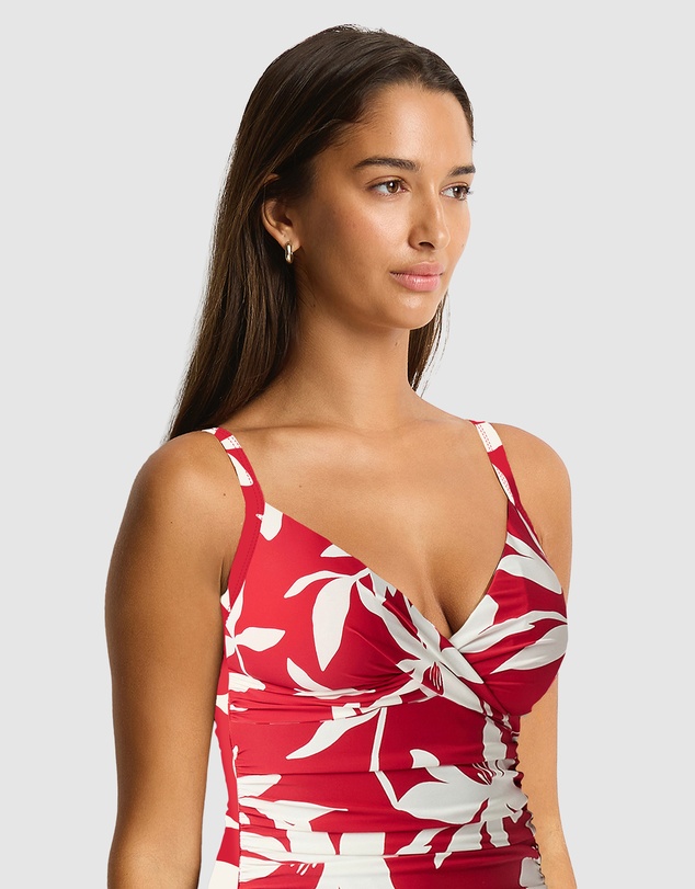 Sea Level Australia - Leilana Cross Front Scoop Back Tankini