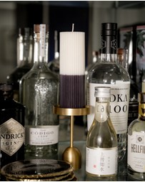 XRJ Celebrations - Pillar Two-Tone Dalmatian Candle