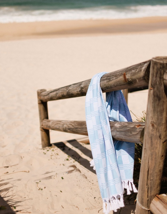 Swim Shady - Ocean Current Beach Towel