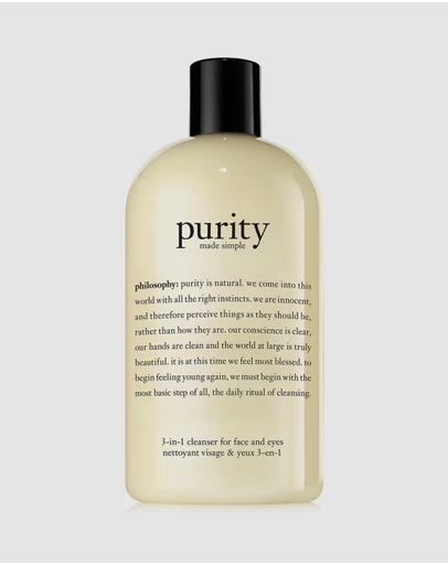 Philosophy - Purity Made Simple 3-in-1 Cleanser For Face and Eyes 240mL