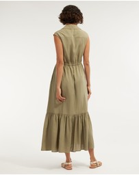 Amelius - Kate Buttoned Maxi Dress