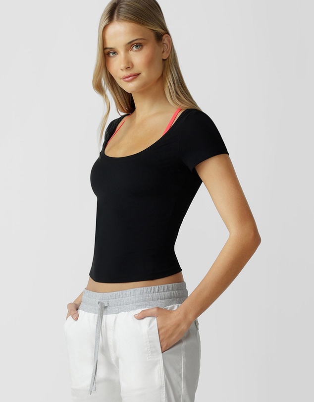 Lorna Jane - Sculpt Active Short Sleeve Top