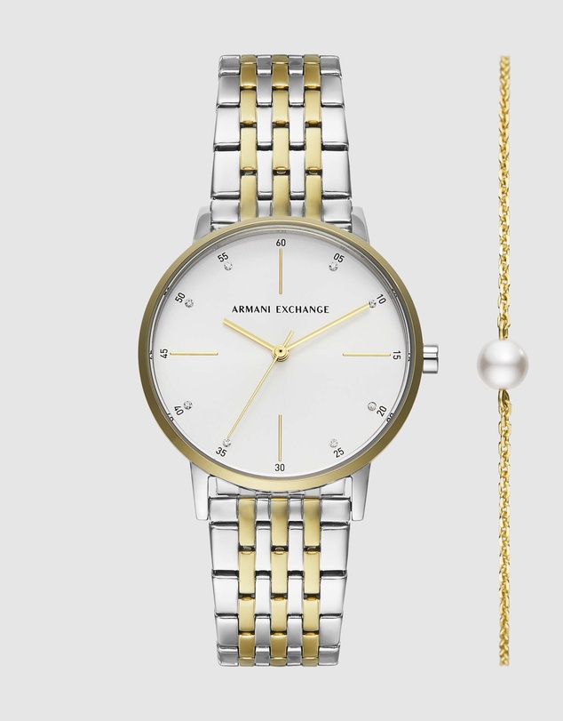 Armani Exchange - Two Tone Analogue Watch