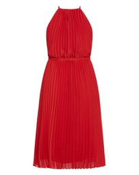 City Chic - Plus size Ruby Midi Dress - red