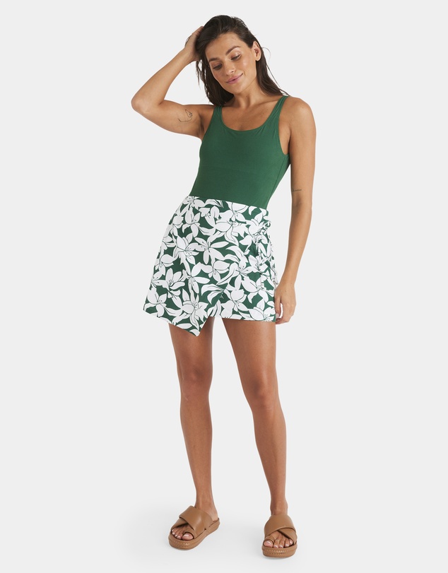 Roxy - Womens Khloe Wrap Mini Skirt