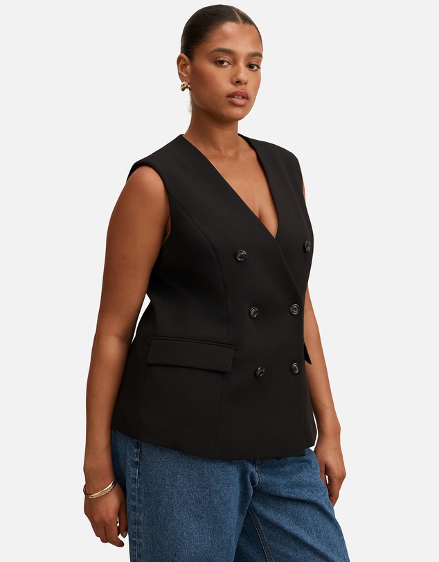 Forever New Curve - Myra Curve Sleeveless Blazer
