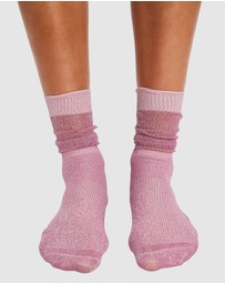 High Heel Jungle - Glitter Shimmer Lights Lurex Socks