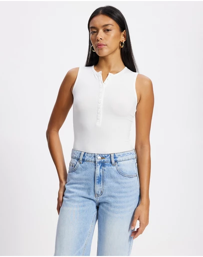 Grace Willow - Liv Button Bodysuit