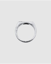 Haze & Glory - ICONIC EXCLUSIVE - Ring Men Rough Bar 925 Sterling Silver